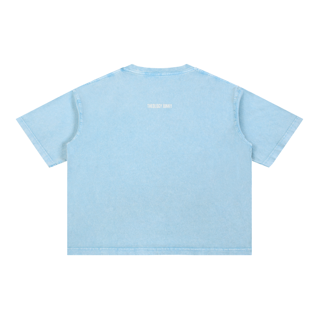 Mineral Wash Amen T-Shirt - Unisex Oversized