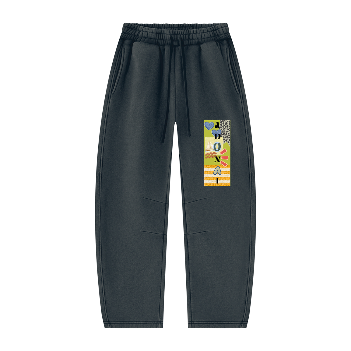 Adonai Vintage Wash Women's Barrel Leg Fleece Sweatpants