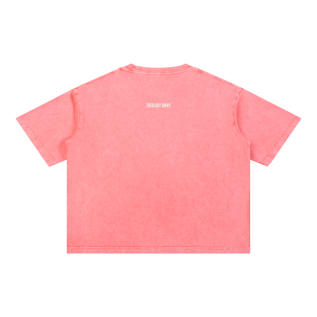 Mineral Wash Amen T-Shirt - Unisex Oversized