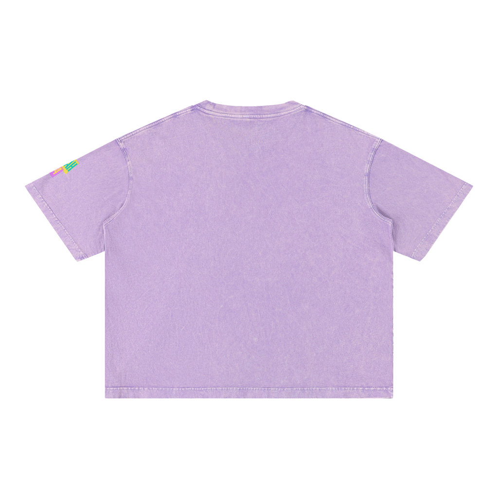 Men's Christology Mineral Wash Boxy Cotton T-Shirt