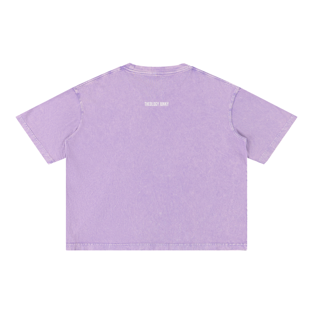 Mineral Wash Amen T-Shirt - Unisex Oversized