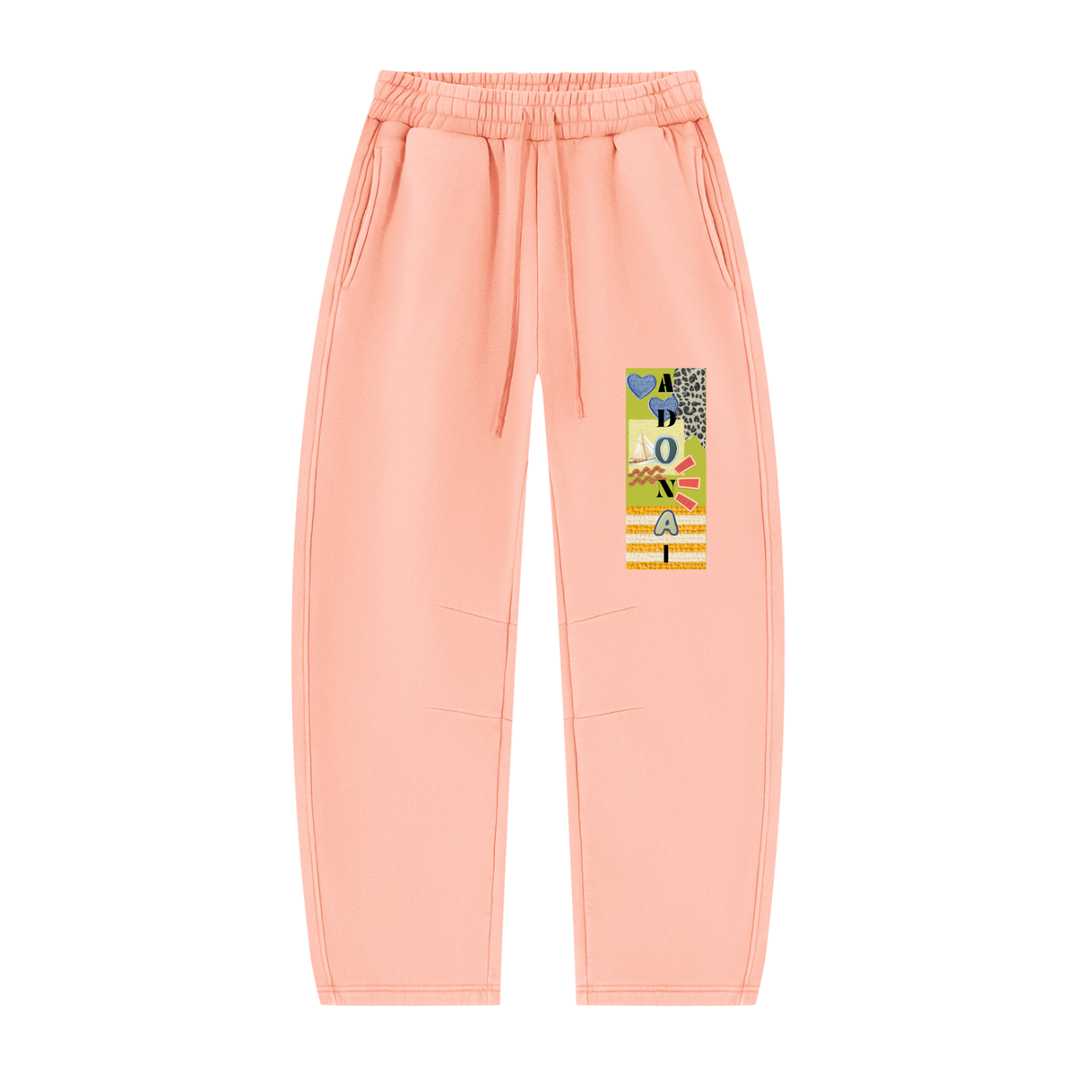 Adonai Vintage Wash Women's Barrel Leg Fleece Sweatpants